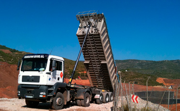 Transporte de áridos